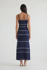 Catamaran Striped Maxi Dress