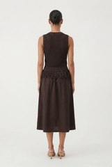 Chocolate Midi Dress