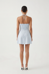 Open Sky Linen Mini Dress