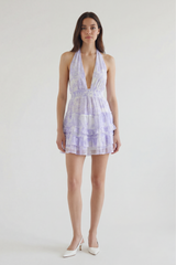 Peri Toile Halter Dress