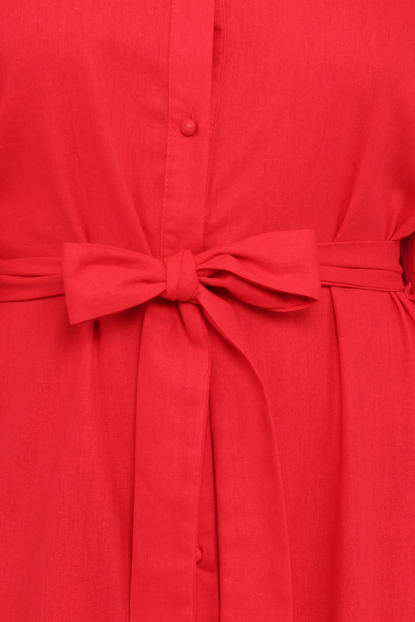 Kirrily Midi Dress - Red
