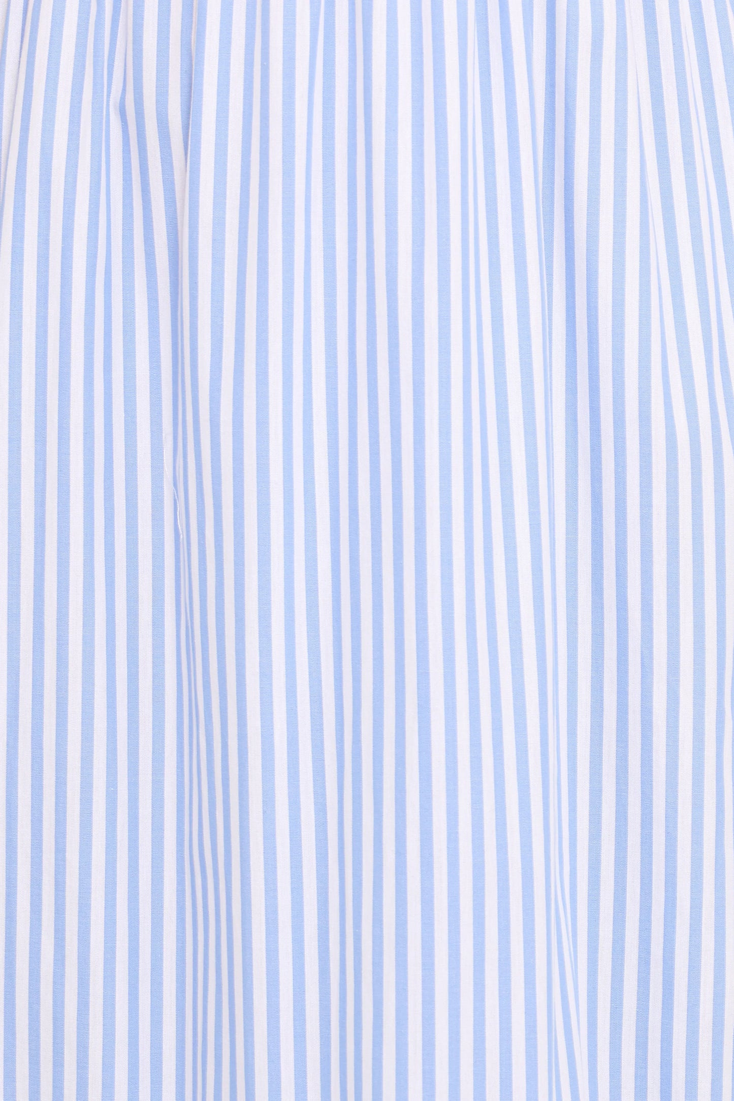 Steele Puff Sleeve Midi Dress - Blue Stripe