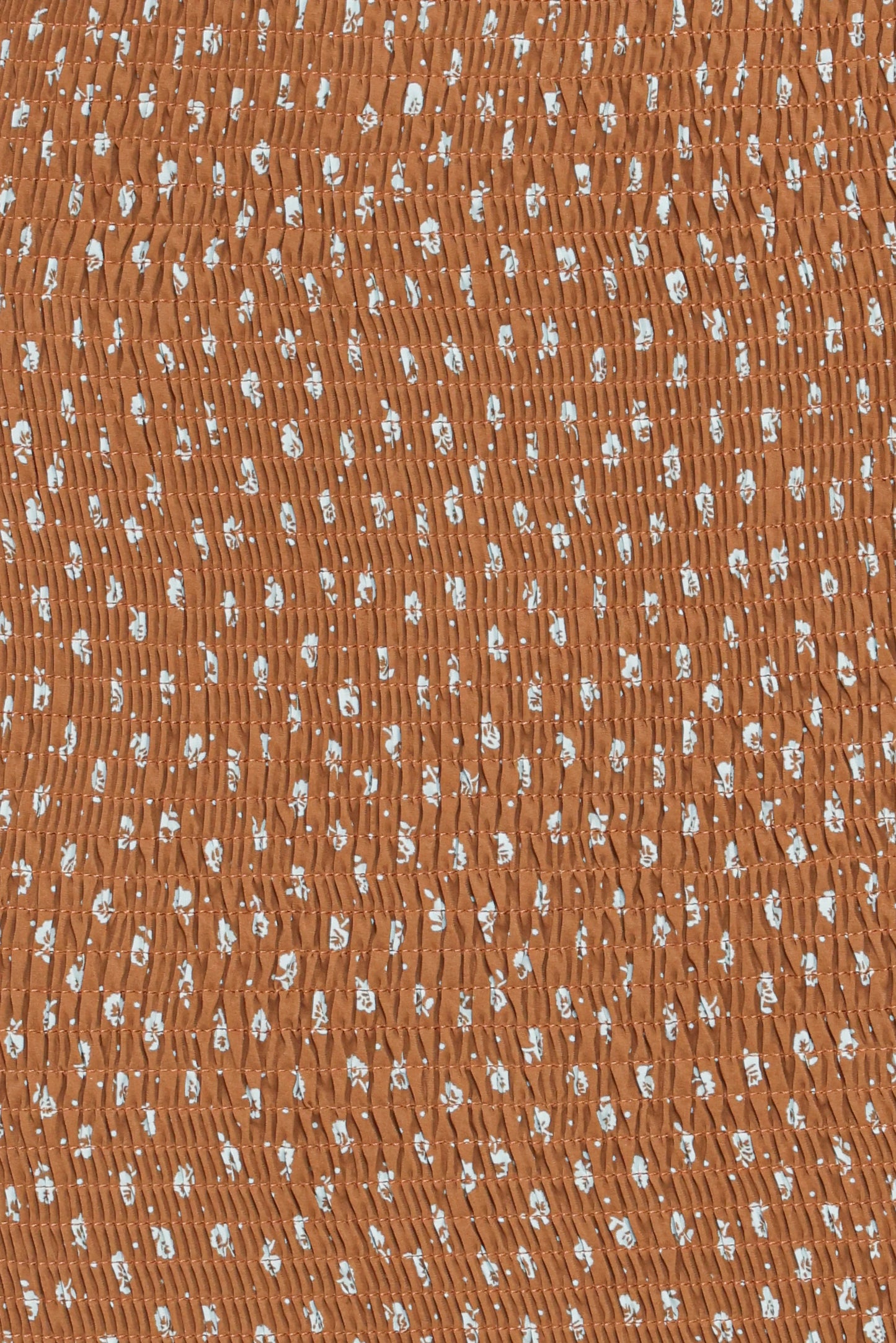 Sara Midi Dress - Brown Floral