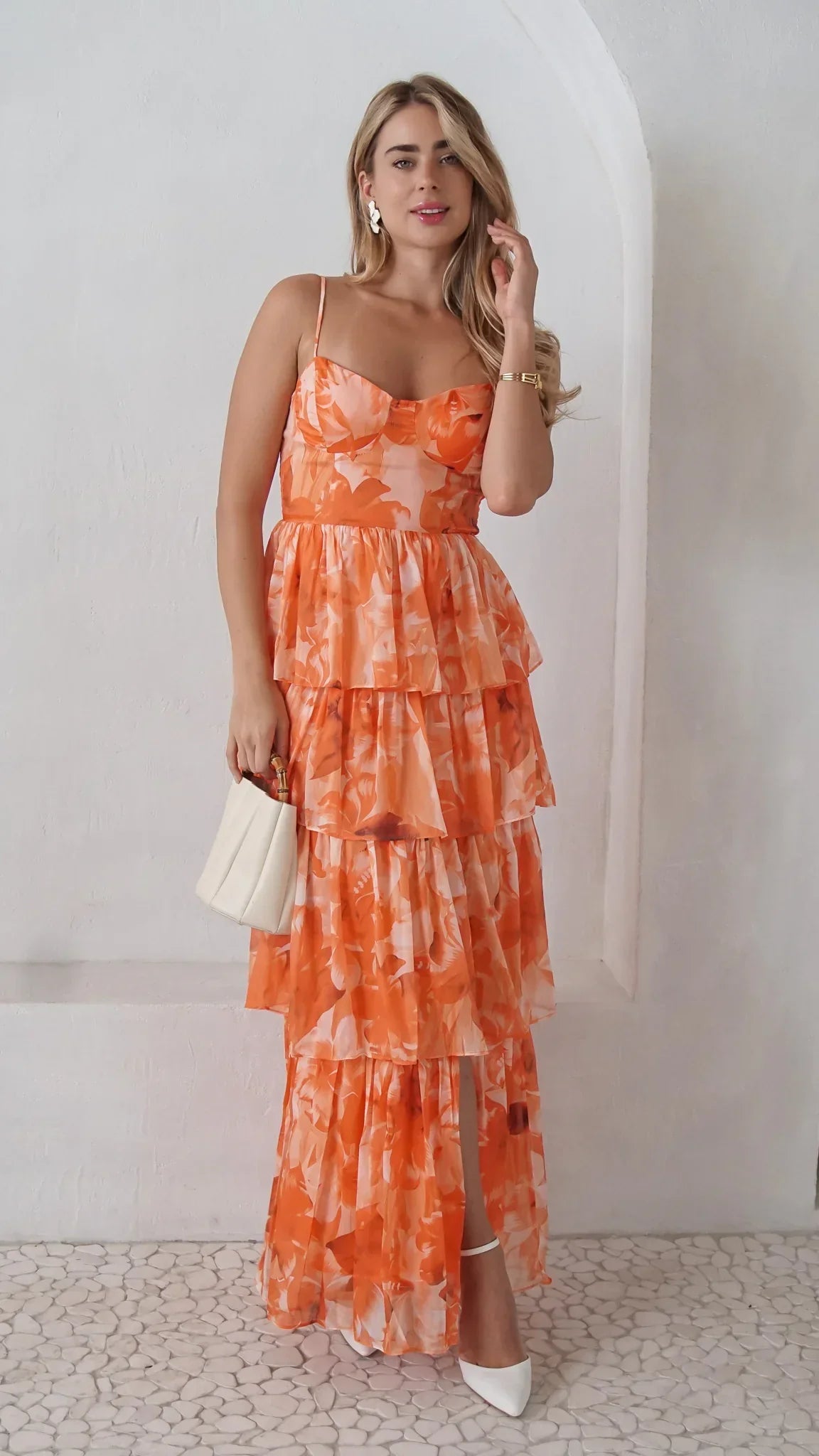 Luz Tiered Maxi Dress