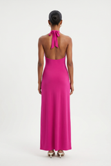 Aria Halter Maxi Dress