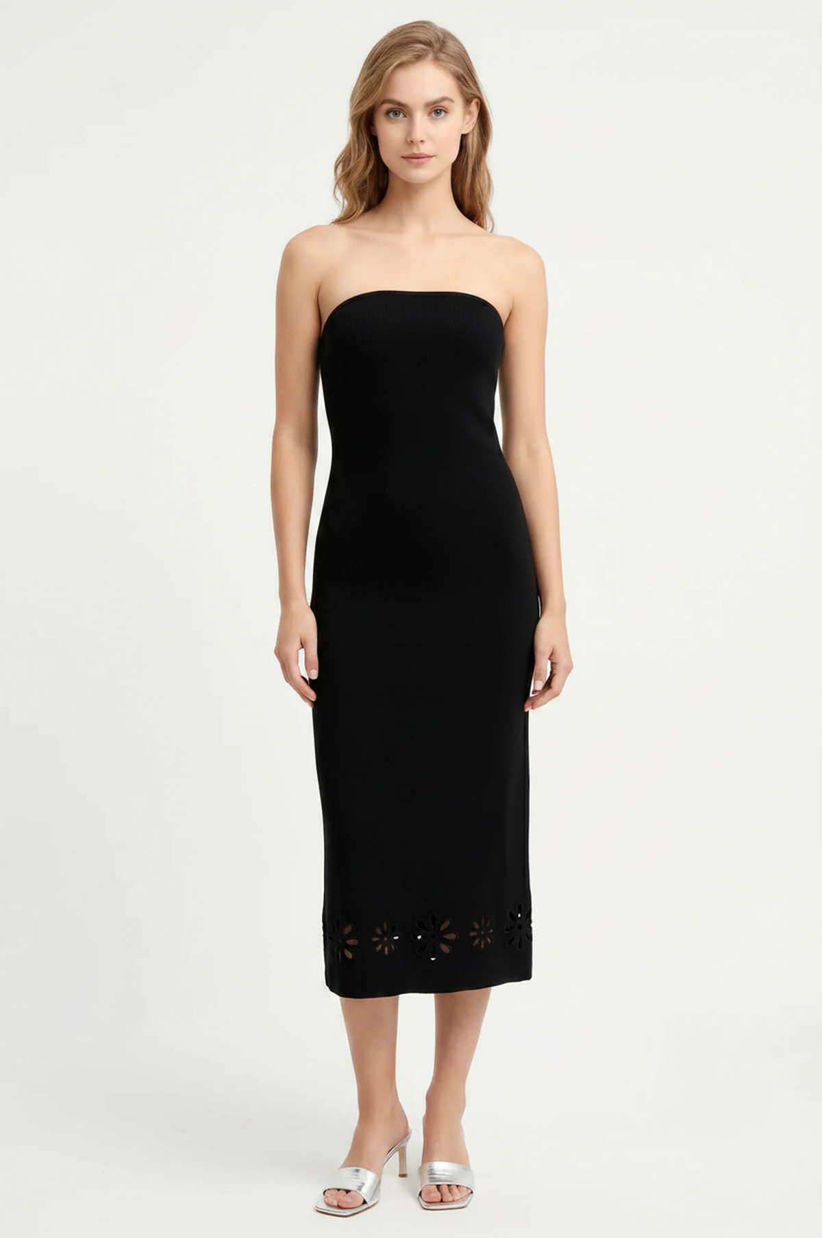 Aria Strapless Cut Out Dress
