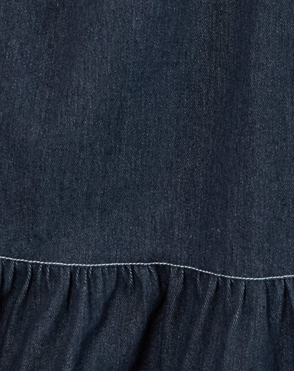 Carlisle Mini Dress in Chambray Indigo