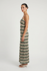 Capri Crochet Midi Dress
