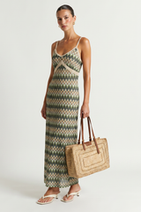 Capri Crochet Midi Dress