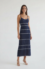 Catamaran Striped Maxi Dress