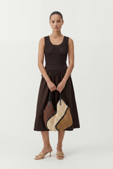 Chocolate Midi Dress