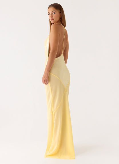 Cleodora Maxi Dress - Yellow