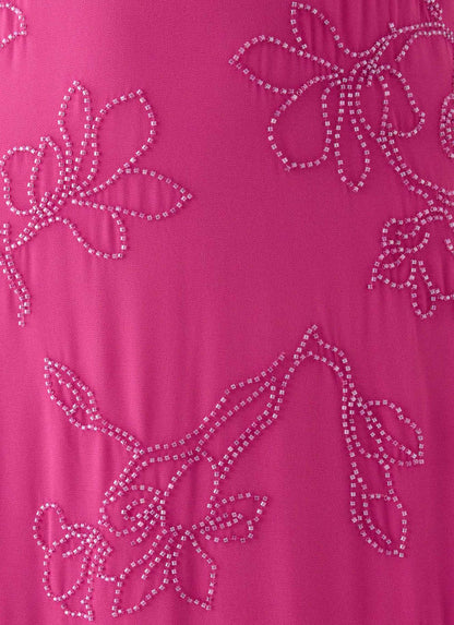 Cliffs Edge Maxi Dress - Berry Kiss