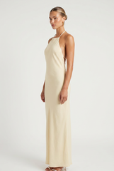Elsie Maxi Halter Dress
