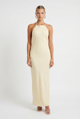 Elsie Maxi Halter Dress