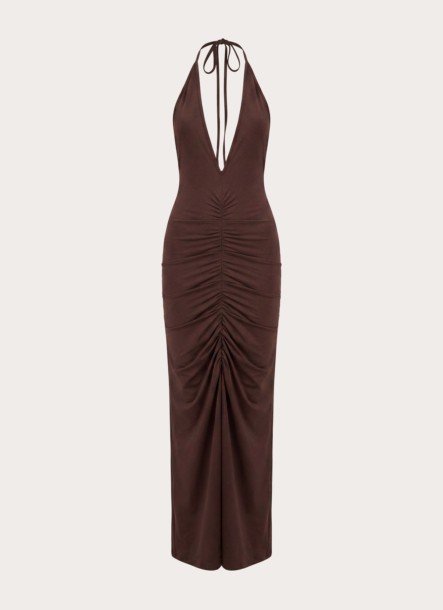 Feel My Rhythm Maxi Dress - Rose Taupe