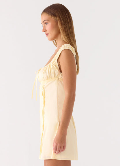 Fornarina Mini Dress - Lemon