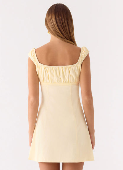 Fornarina Mini Dress - Lemon