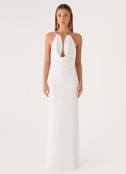 Hena Maxi Dress - White