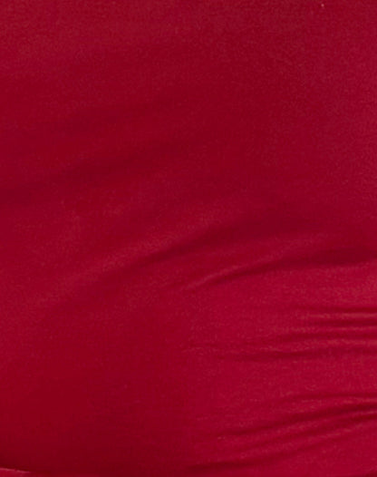 Janjisu Bodycon Mini Dress in Adrenaline Red