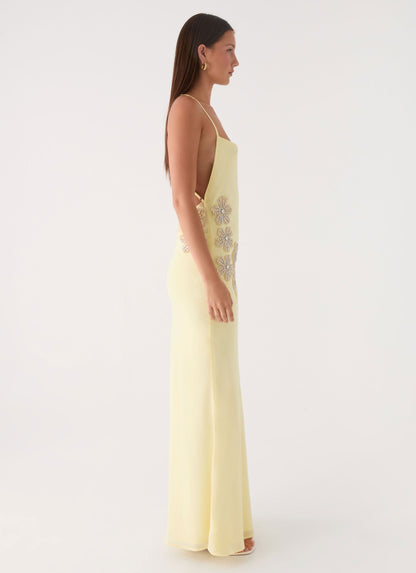 Joella Maxi Dress - Yellow