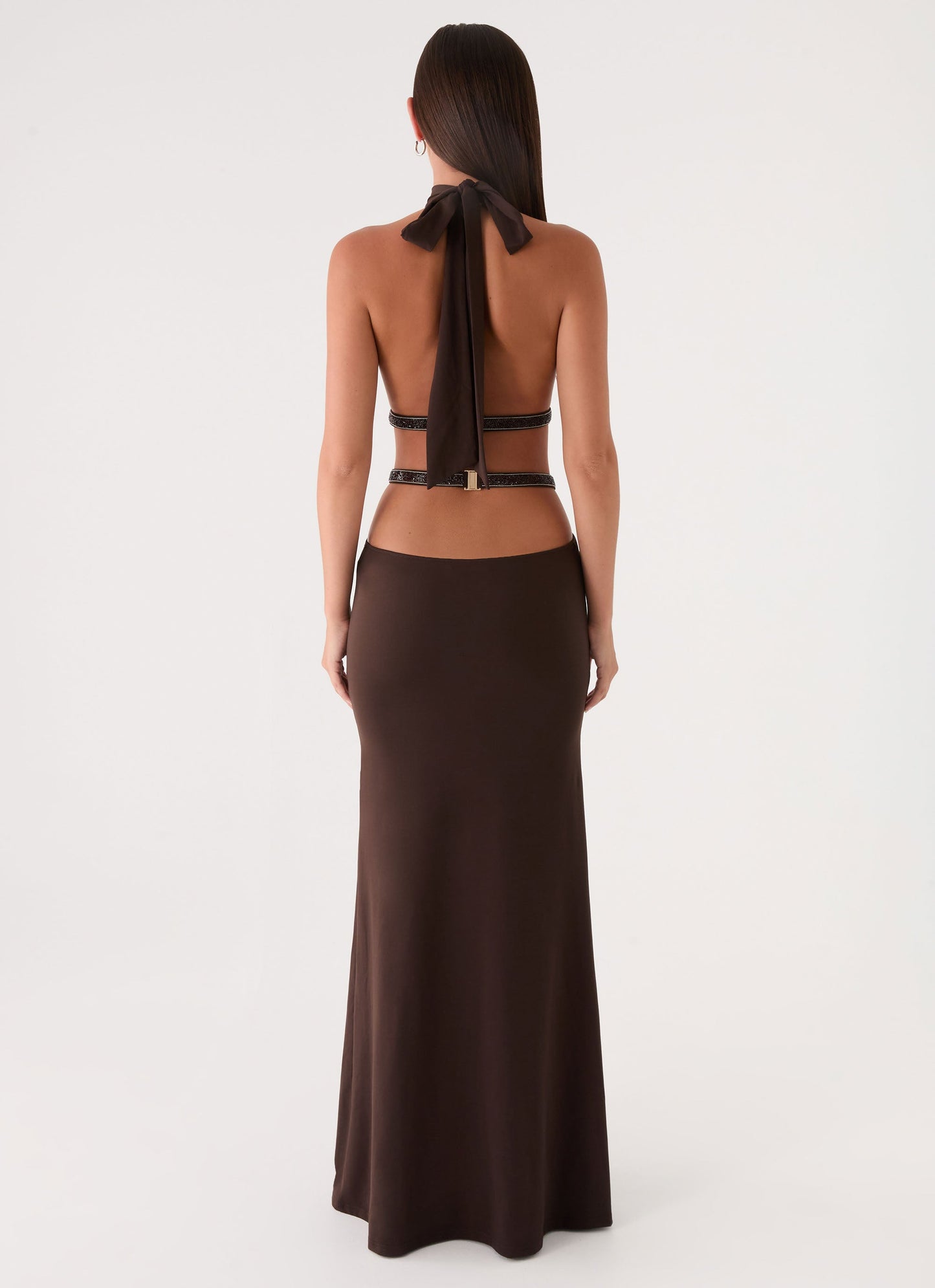 Kendrah Maxi Dress - Chocolate