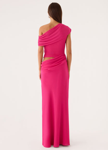Kona Maxi Dress - Berry Kiss