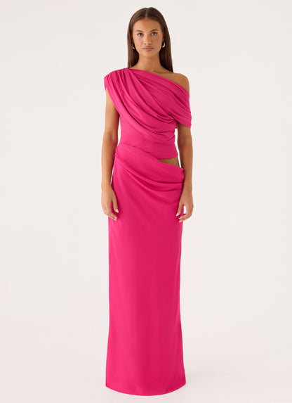 Kona Maxi Dress - Berry Kiss