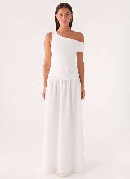 Liorae Maxi Dress - White