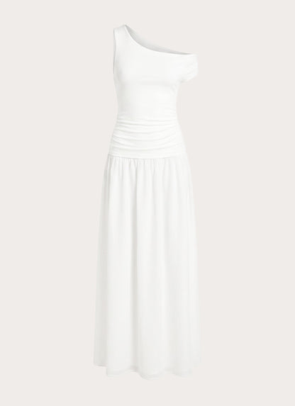 Liorae Maxi Dress - White