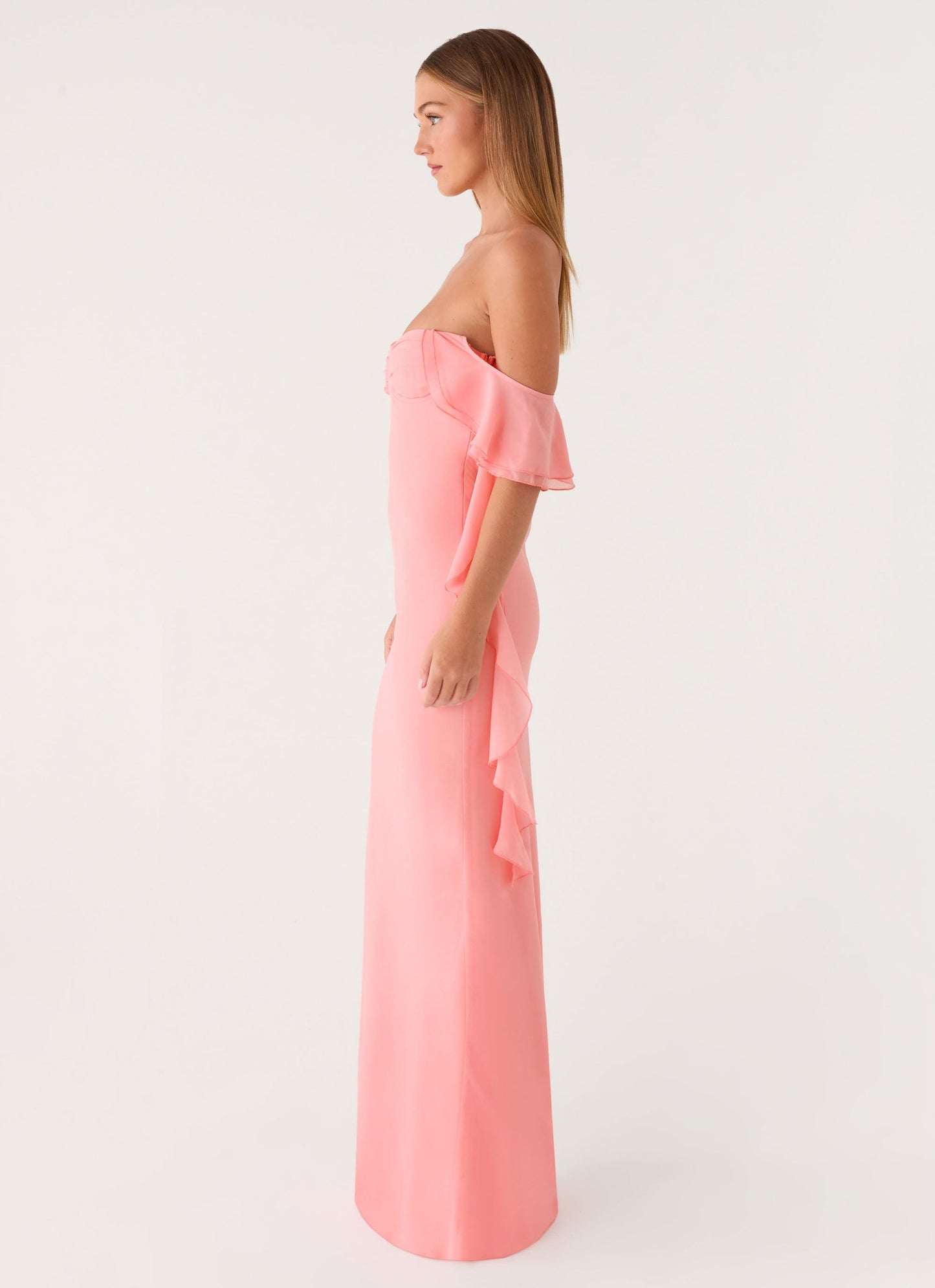 Maliyah Maxi Dress - Peach