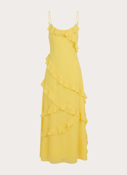 Mishal Maxi Dress - Bright Lemon