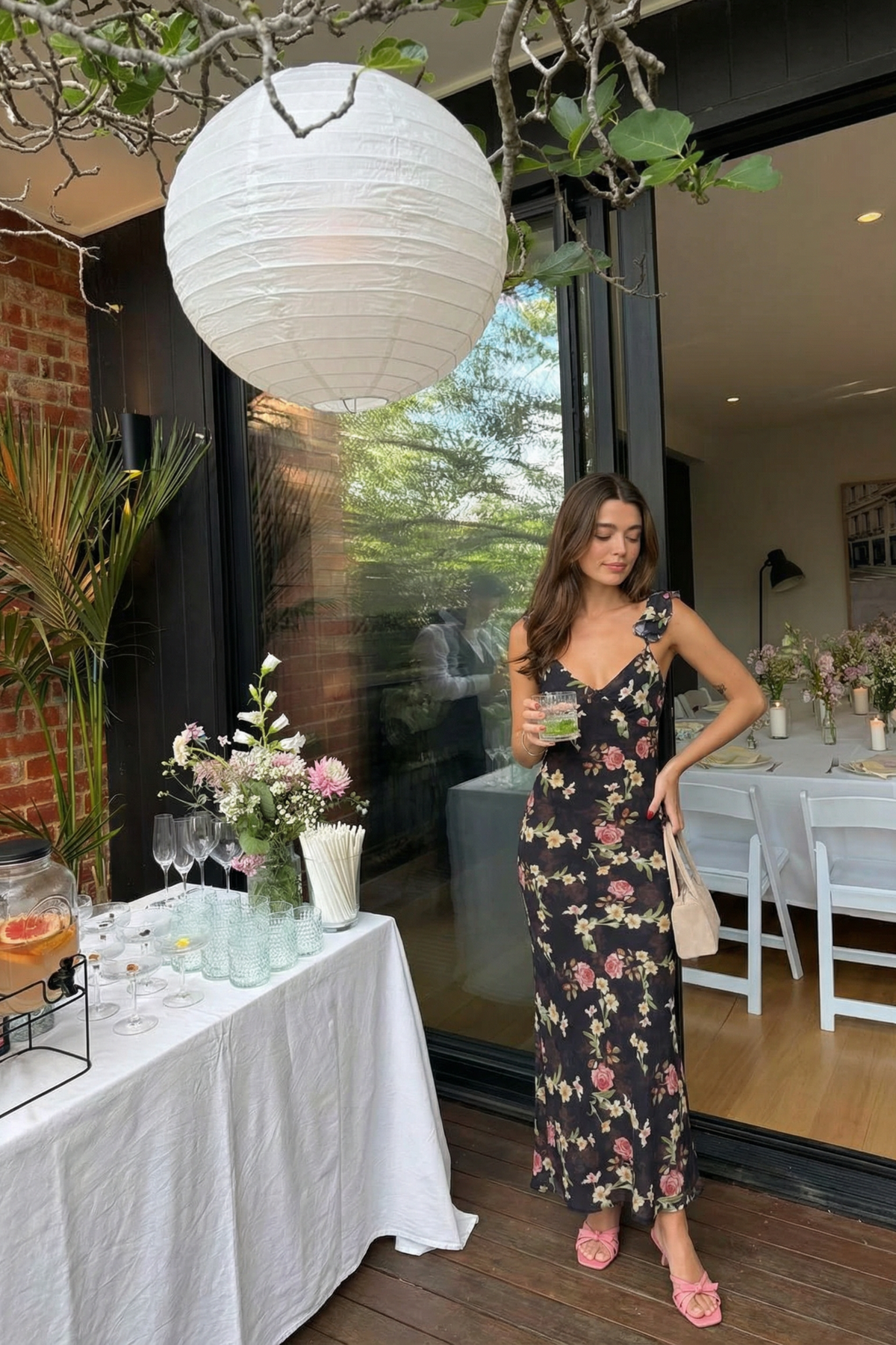 Riley Ruffle Strap Dress