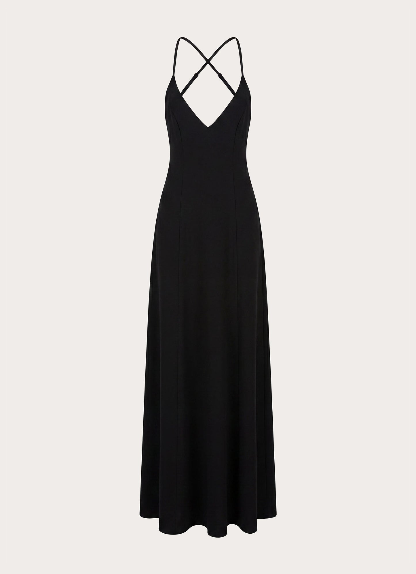 Russian Roulette Maxi Dress - Black