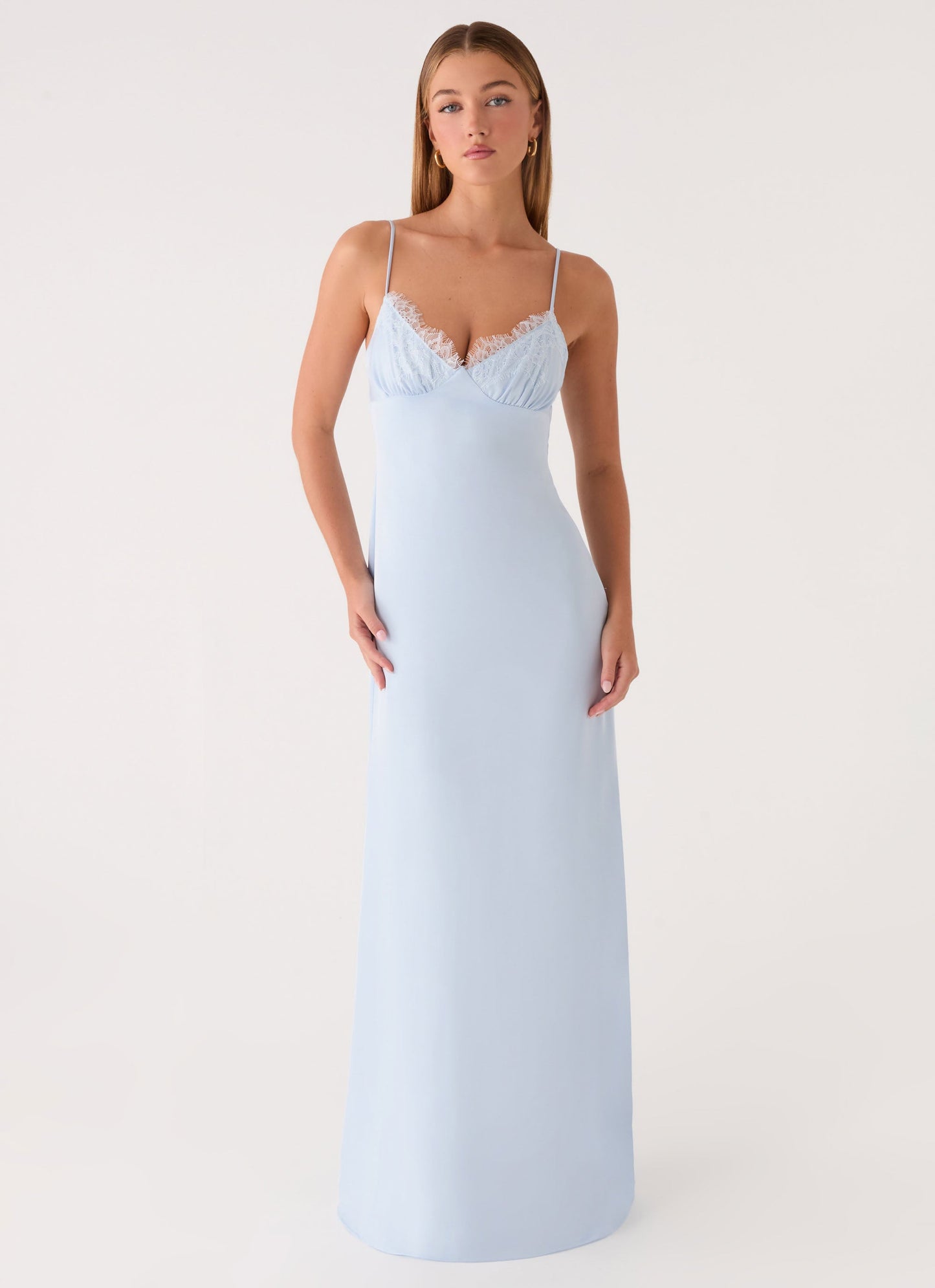 Sunniva Maxi Dress - Blue
