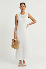 Sunriser Crochet Tie Back Dress