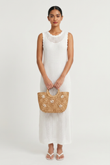 Sunriser Crochet Tie Back Dress