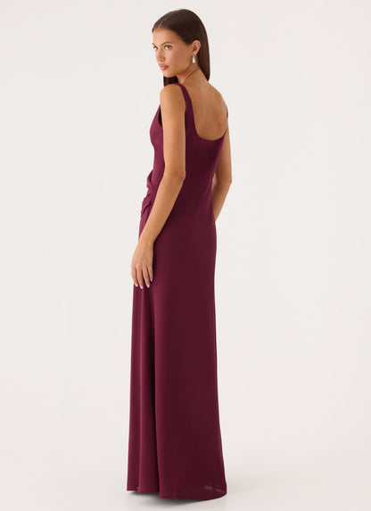 Sunset Edit Maxi Dress - Berry Kiss