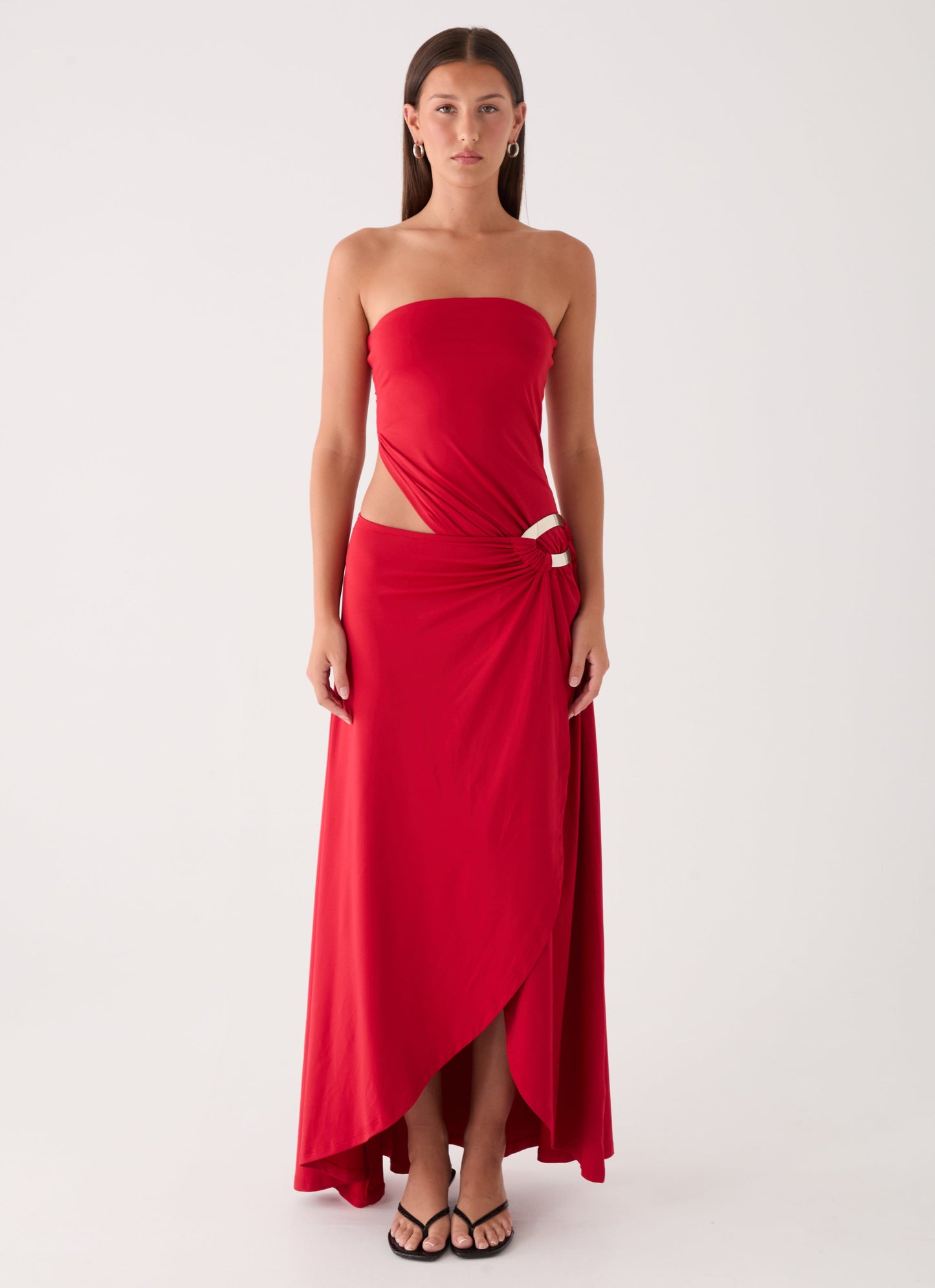 Tarna Maxi Dress - Cherry