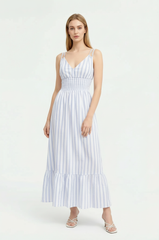 Toni Stripe Maxi Dress
