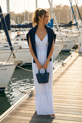 Toni Stripe Maxi Dress