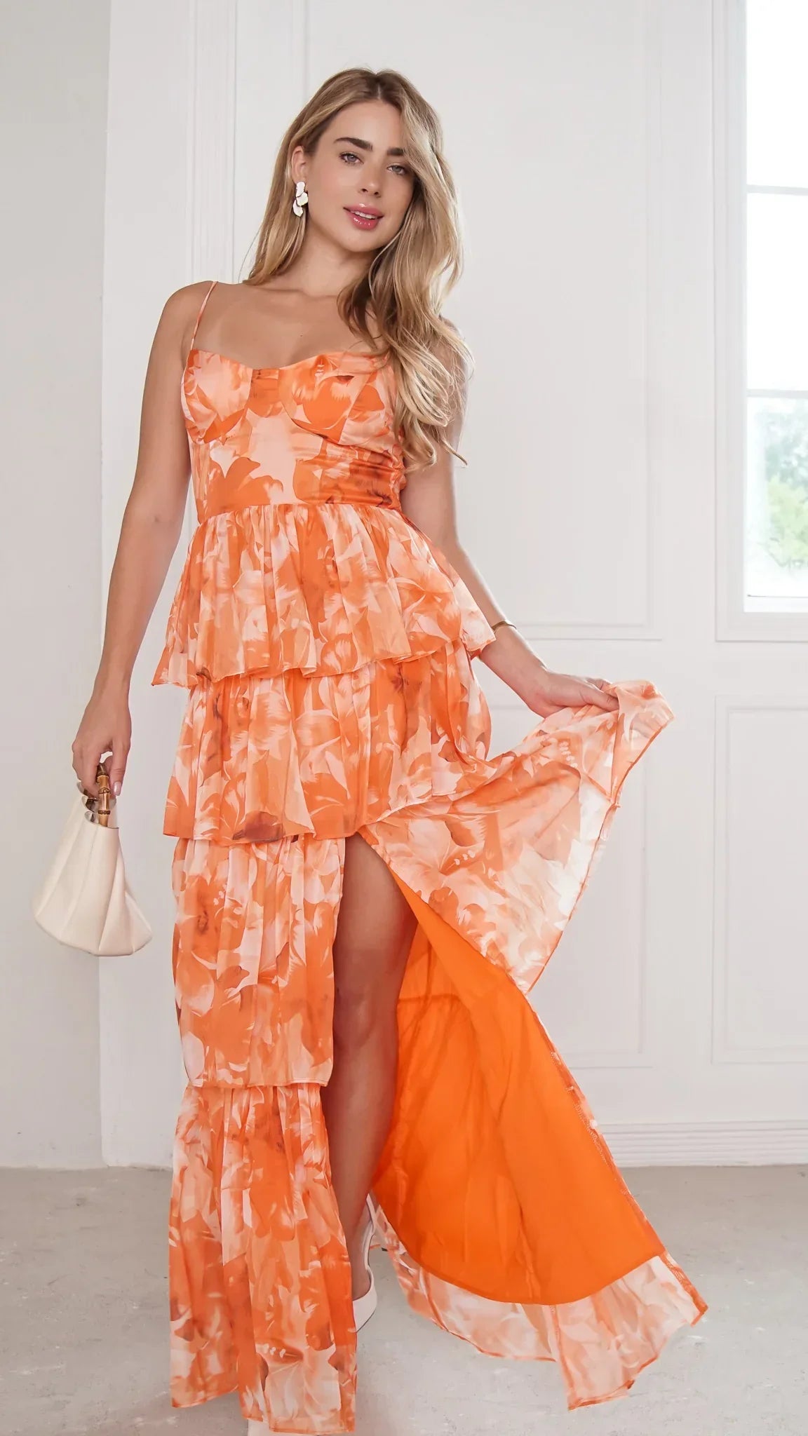 Luz Tiered Maxi Dress