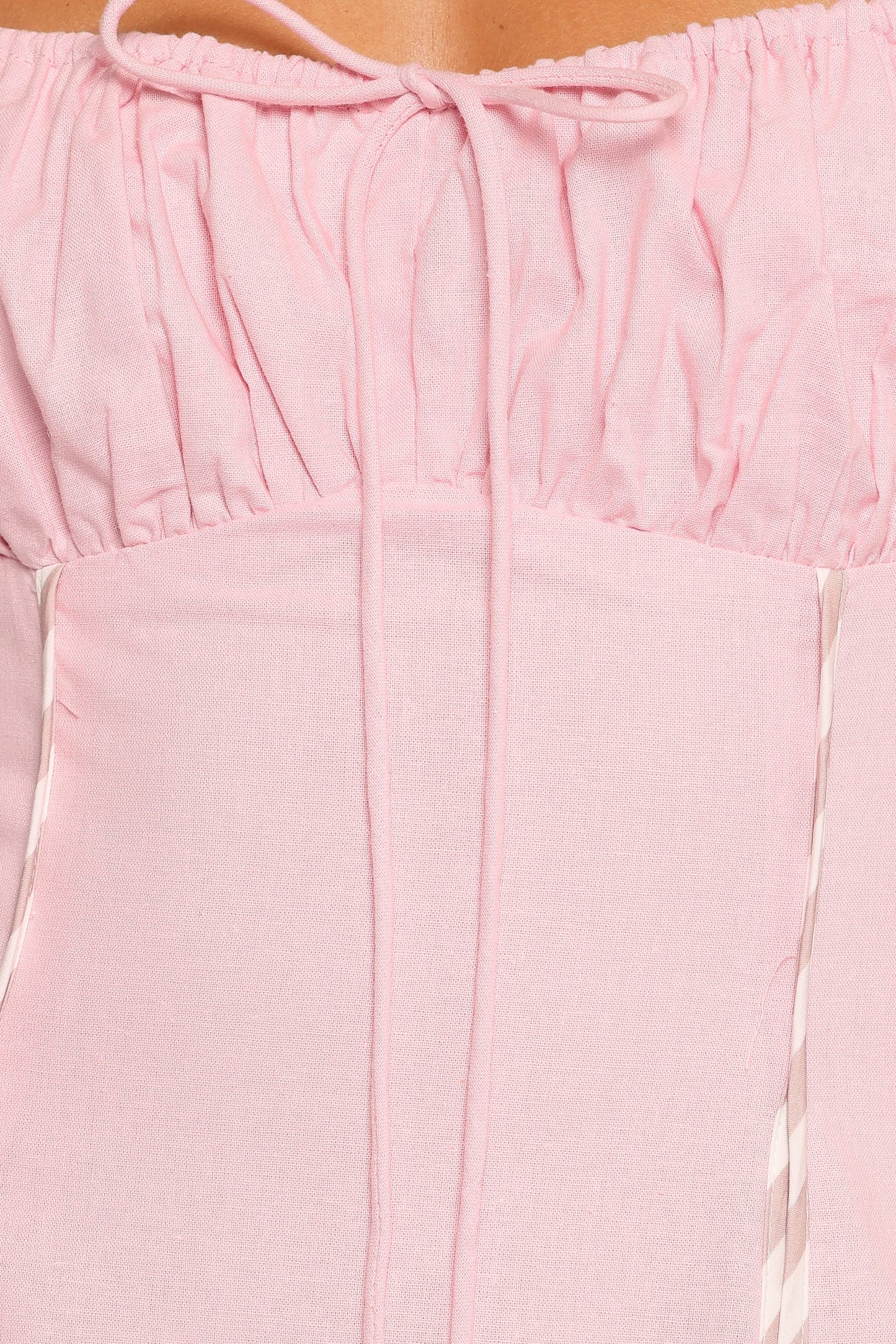 Talyn Midi Dress - Pink
